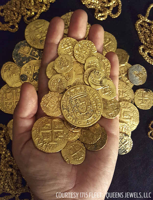گنج یاب فلوریدایی، 1 میلیون دلار سکه طلا  در فورت پیرس فلوریدا پیدا کرد.